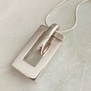 Gucci Pendant 925 Sterling Silver Unisex